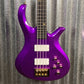 Schecter FreeZesicle-4 Ricky "Freeze" Smith Morris Day and the Time 4 String Bass Freeze Purple #1315