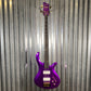 Schecter FreeZesicle-4 Ricky "Freeze" Smith Morris Day and the Time 4 String Bass Freeze Purple #1315