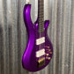 Schecter FreeZesicle-4 Ricky "Freeze" Smith Morris Day and the Time 4 String Bass Freeze Purple #1315