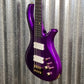 Schecter FreeZesicle-4 Ricky "Freeze" Smith Morris Day and the Time 4 String Bass Freeze Purple #1315