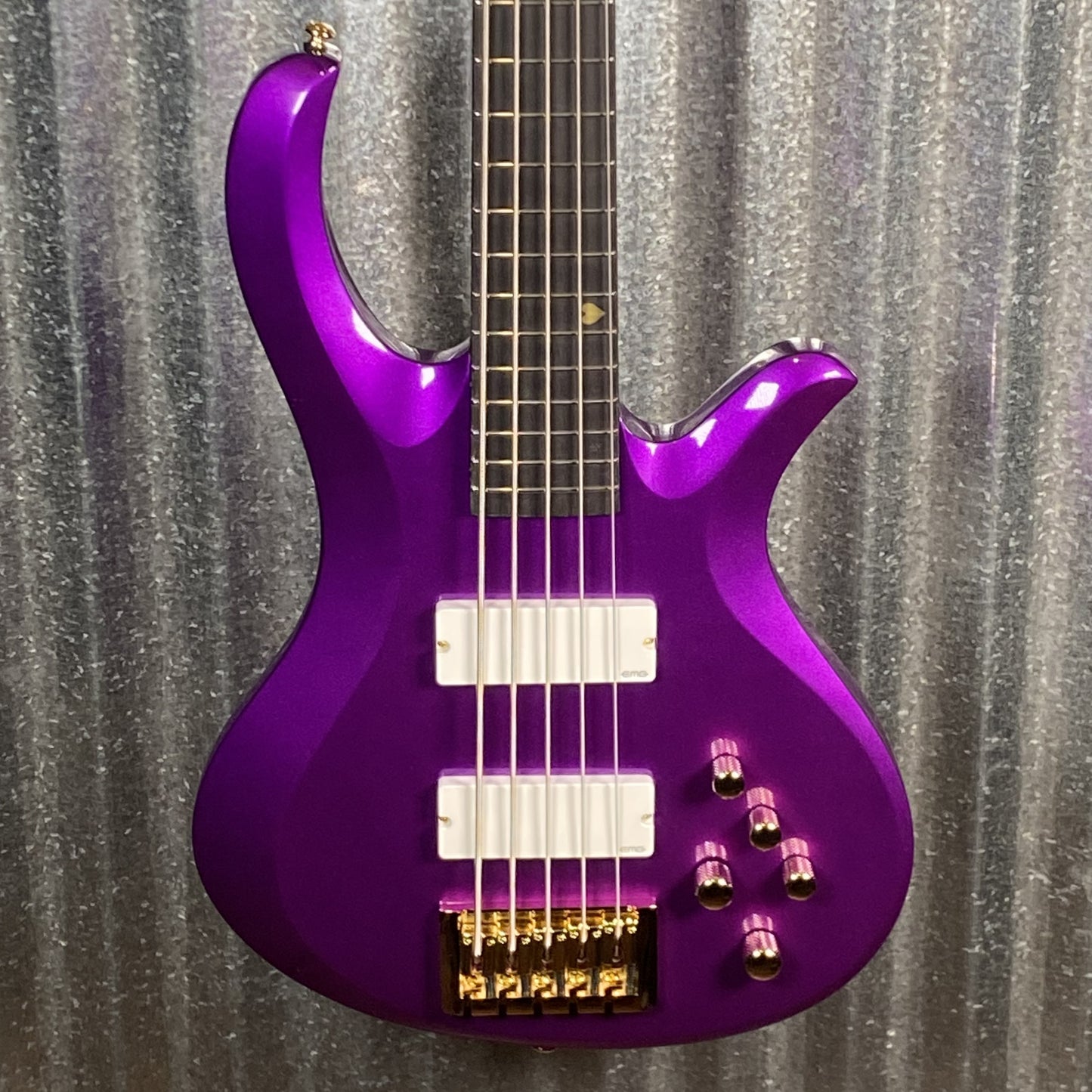 Schecter FreeZesicle-5 Ricky "Freeze" Smith Morris Day and the Time 5 String Bass Freeze Purple #1425