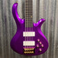 Schecter FreeZesicle-5 Ricky "Freeze" Smith Morris Day and the Time 5 String Bass Freeze Purple #1425