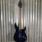 Schecter Omen Elite 6 See Thru Blue Burst Guitar #1220