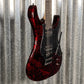 Schecter Sun Valley Super Shredder FR S Floyd Rose Sustainiac Red Reign Guitar #0142