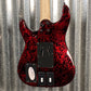 Schecter Sun Valley Super Shredder FR S Floyd Rose Sustainiac Red Reign Guitar #0142