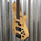 Schecter Reaper 5 String Bass Poplar Burl Top Natural Satin #0778