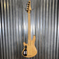 Schecter Reaper 5 String Bass Poplar Burl Top Natural Satin #0778