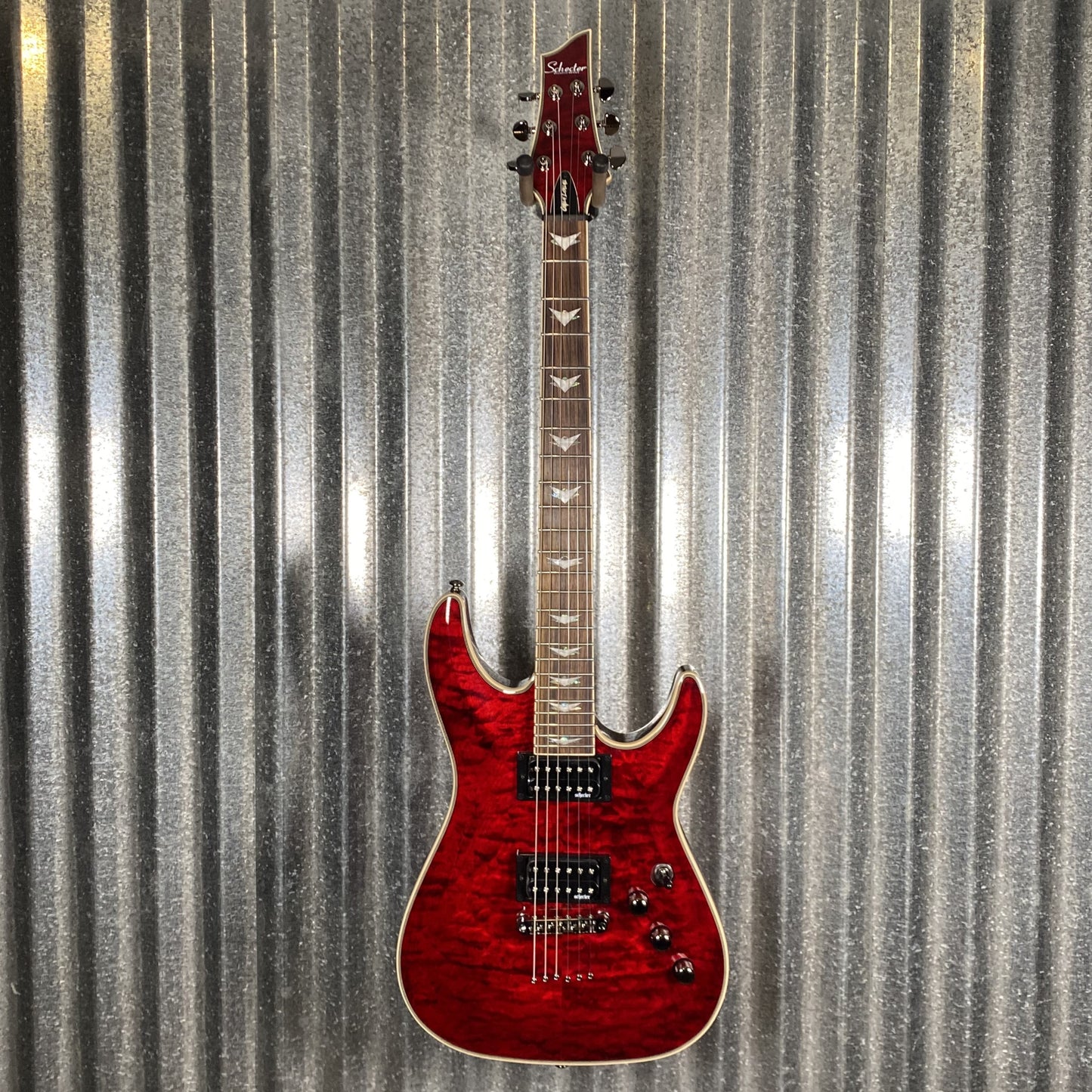 Schecter Omen Extreme 6 Black Cherry Guitar #0718