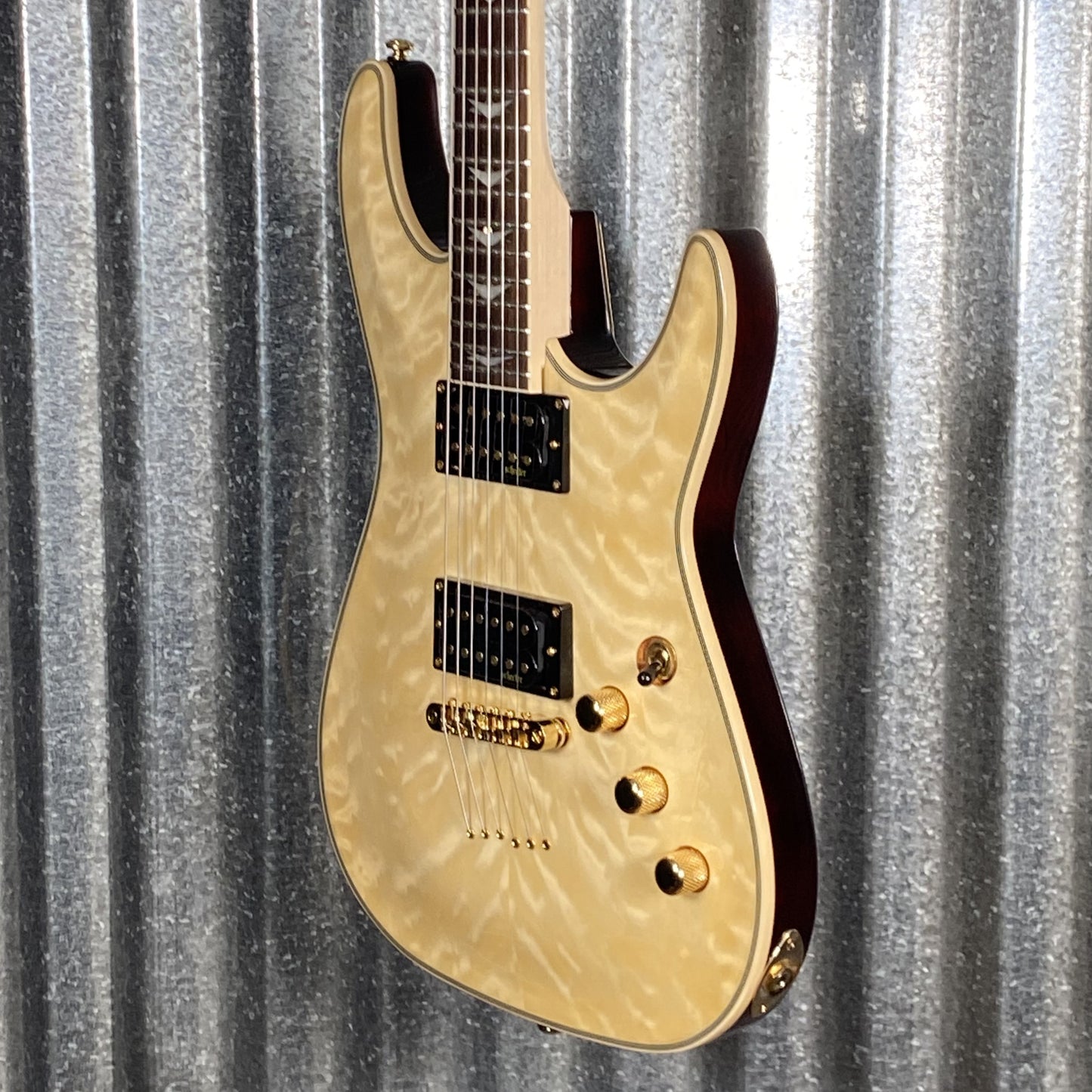 Schecter Omen Extreme 6 Gloss Natural Guitar #2206