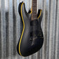 Schecter Demon 6 Aged Black Satin Guitar #0049