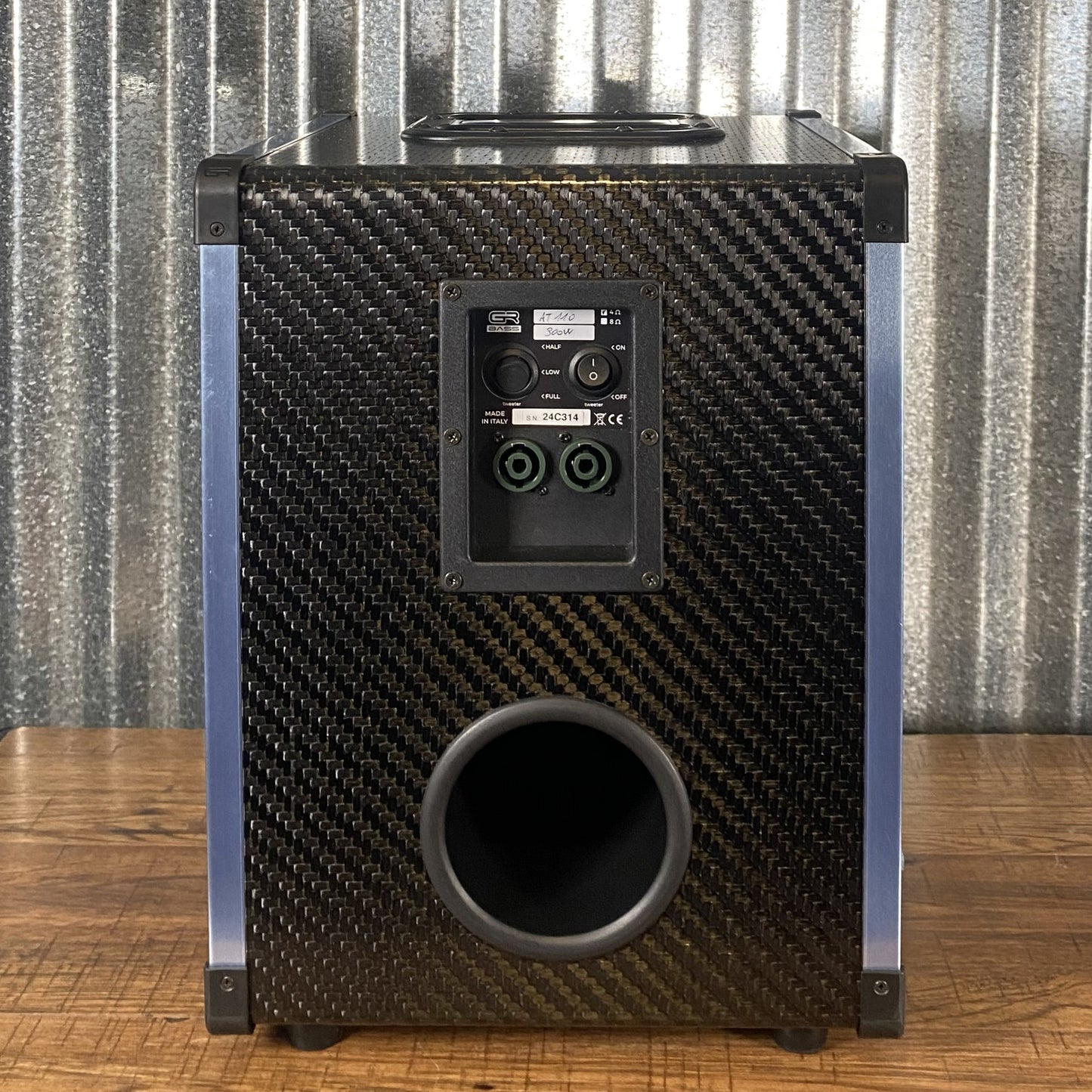 GR Bass AT 110 Carbon Fiber 1x10" 300 Watt Bass Amplifier Speaker Cabinet 4 Ohm