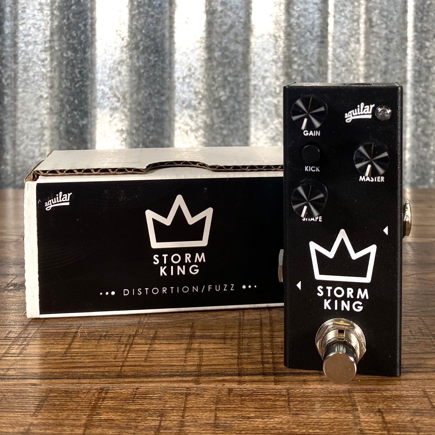 Aguilar Storm King Bass Distortion Fuzz Effect Pedal