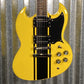 Westcreek Guitars Racer SG Offset Style Bumble-B Yellow #0093 Used