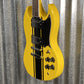 Westcreek Guitars Racer SG Offset Style Bumble-B Yellow #0093 Used