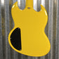 Westcreek Guitars Racer SG Offset Style Bumble-B Yellow #0093 Used