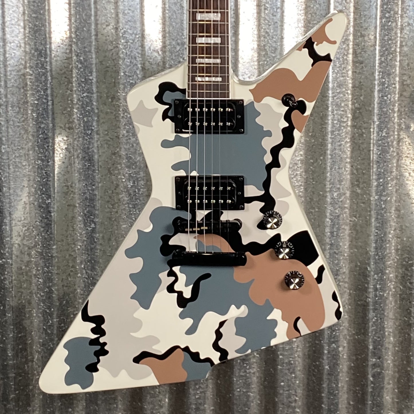 Westcreek Guitars Revenge Explorer Style Camo #0047 Used