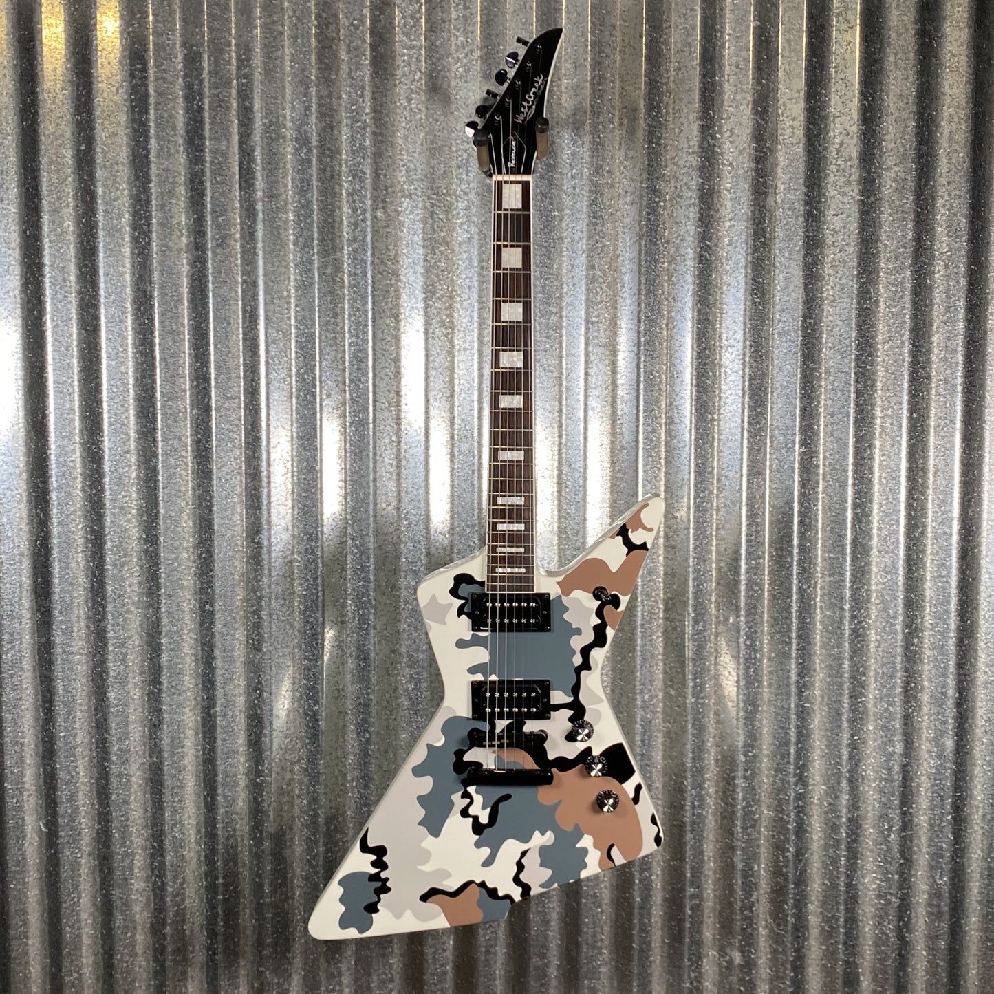 Westcreek Guitars Revenge Explorer Style Camo #0047 Used