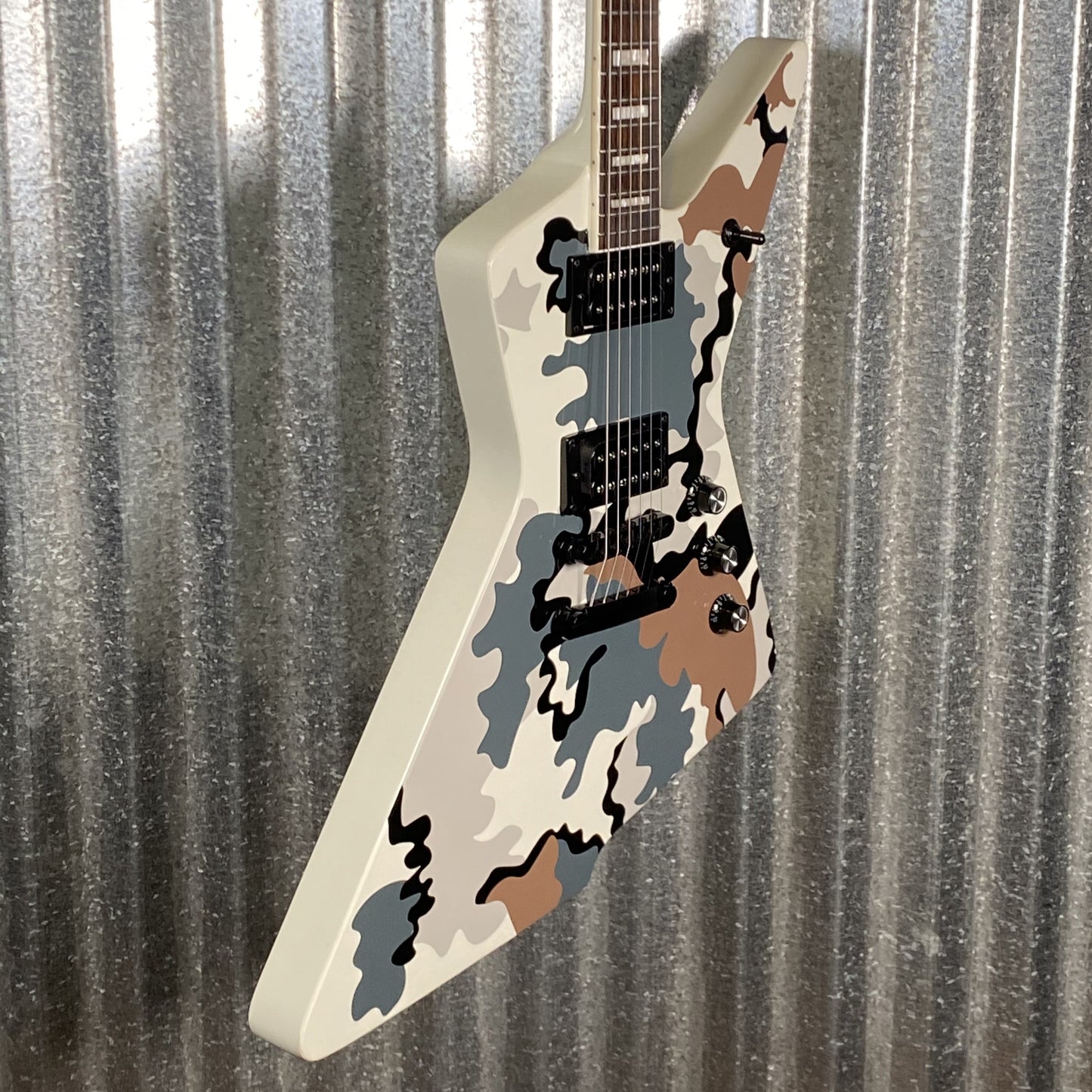 Westcreek Guitars Revenge Explorer Style Camo #0047 Used