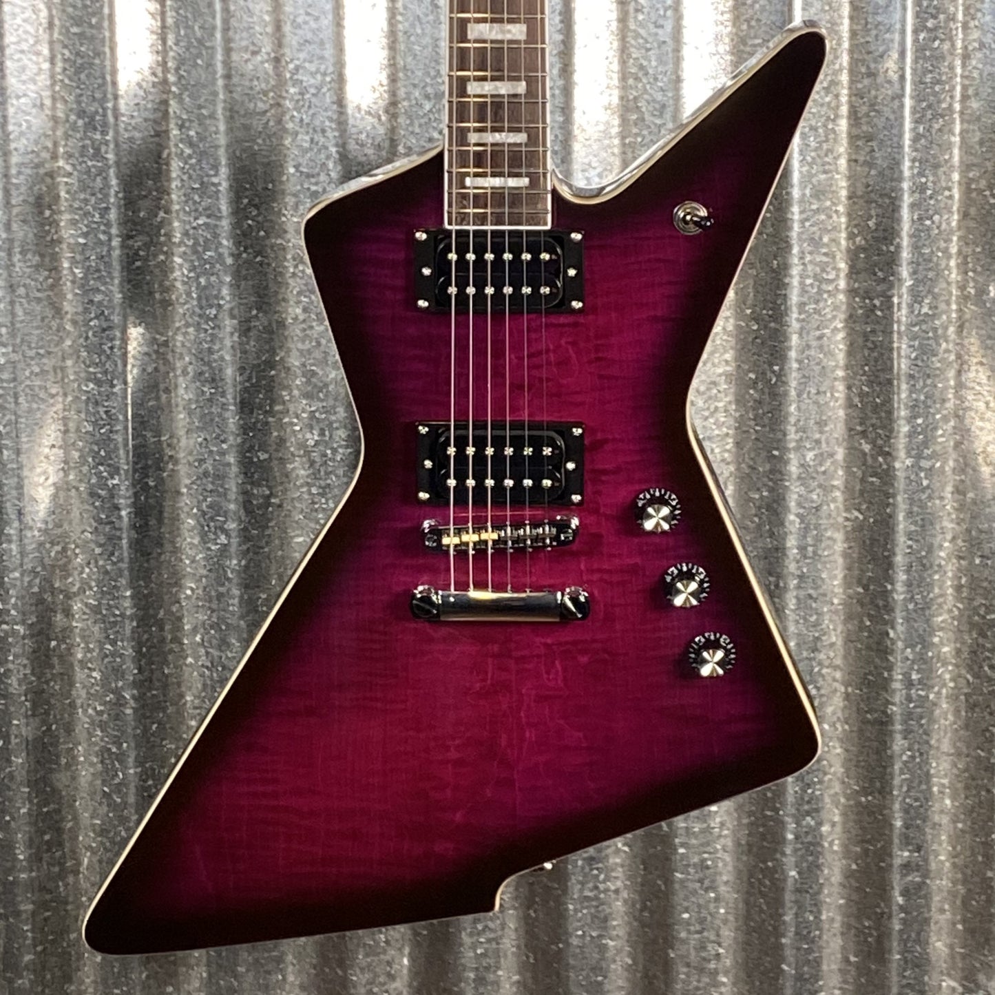 Westcreek Guitars Revenge Explorer Style Transparent Purple #0572 Used