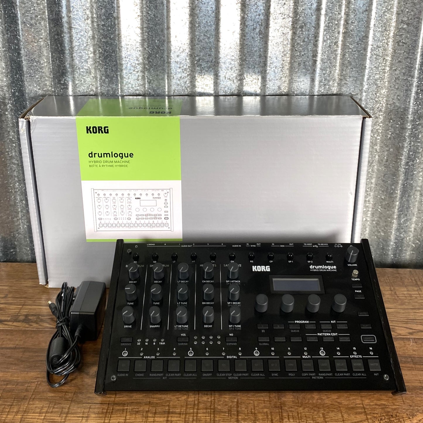 Korg Drumlogue Hybrid Drum Machine Sequencer Used