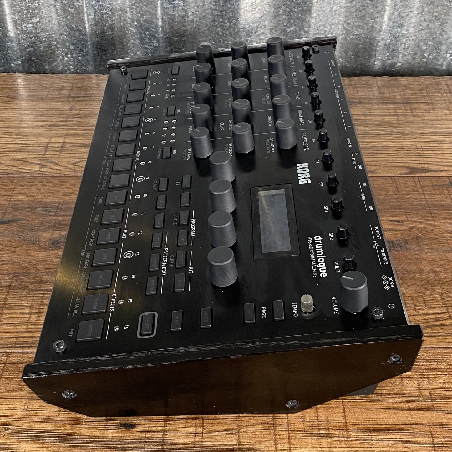 Korg Drumlogue Hybrid Drum Machine Sequencer Used