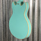 D'Angelico Guitars Premier Mini DC Semi Hollow Body Surf Green Tortoise Pickguard #7321