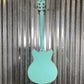 D'Angelico Guitars Premier Mini DC Semi Hollow Body Surf Green Tortoise Pickguard #7321