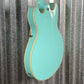 D'Angelico Guitars Premier Mini DC Semi Hollow Body Surf Green Tortoise Pickguard #7318