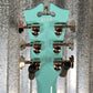 D'Angelico Guitars Premier Mini DC Semi Hollow Body Surf Green Tortoise Pickguard #7304