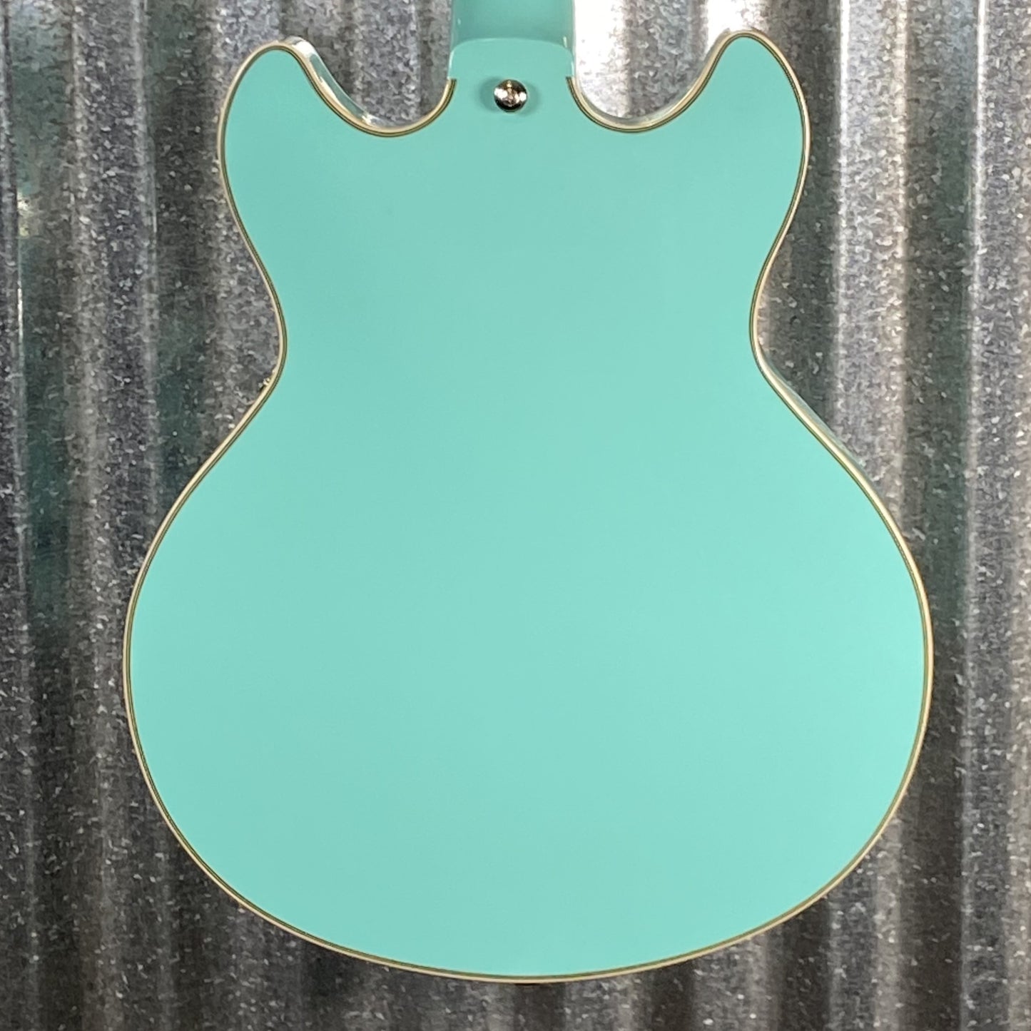 D'Angelico Guitars Premier Mini DC Semi Hollow Body Surf Green Tortoise Pickguard #7304