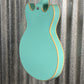 D'Angelico Guitars Premier Mini DC Semi Hollow Body Surf Green Tortoise Pickguard #7320