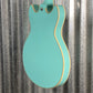 D'Angelico Guitars Premier Mini DC Semi Hollow Body Surf Green Tortoise Pickguard #7309