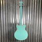 D'Angelico Guitars Premier Mini DC Semi Hollow Body Surf Green Tortoise Pickguard #7314