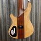 Schecter Charles Berthoud CB-6 Natural 6 String Bass #0826
