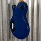 Schecter Solo-II Standard Ocean Blue Burst Burl Guitar #0816