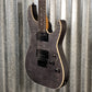 Schecter C-1 Standard Charcoal Satin Guitar #0124