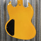 Westcreek Guitars Racer SG Offset Style Bumble-B Yellow #0111 Used