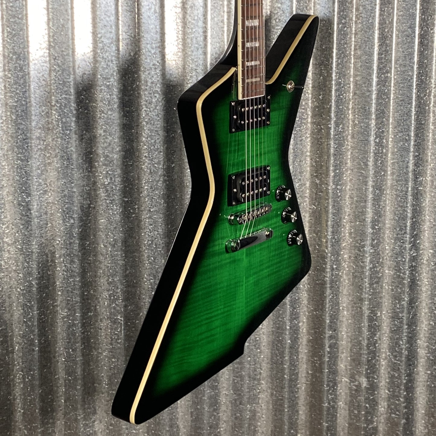 Westcreek Guitars Revenge Explorer Style Transparent Green #0730 Used