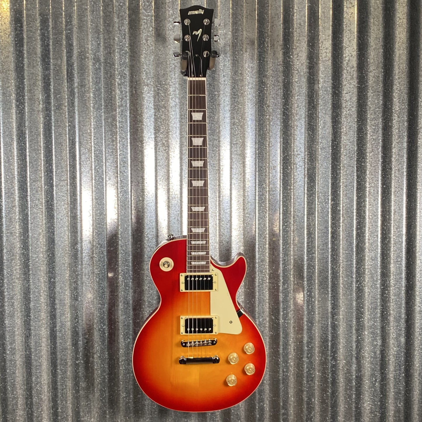 Musily MLP-1 LP Style HH Cherryburst Guitar #3320250002 Used