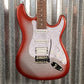 Musily MST-1 Strat Style HSS Guitar Candy Apple Redburst & Bag #3320250001 Used