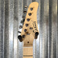 Glarry GST Strat Style Black Guitar #0001 Used