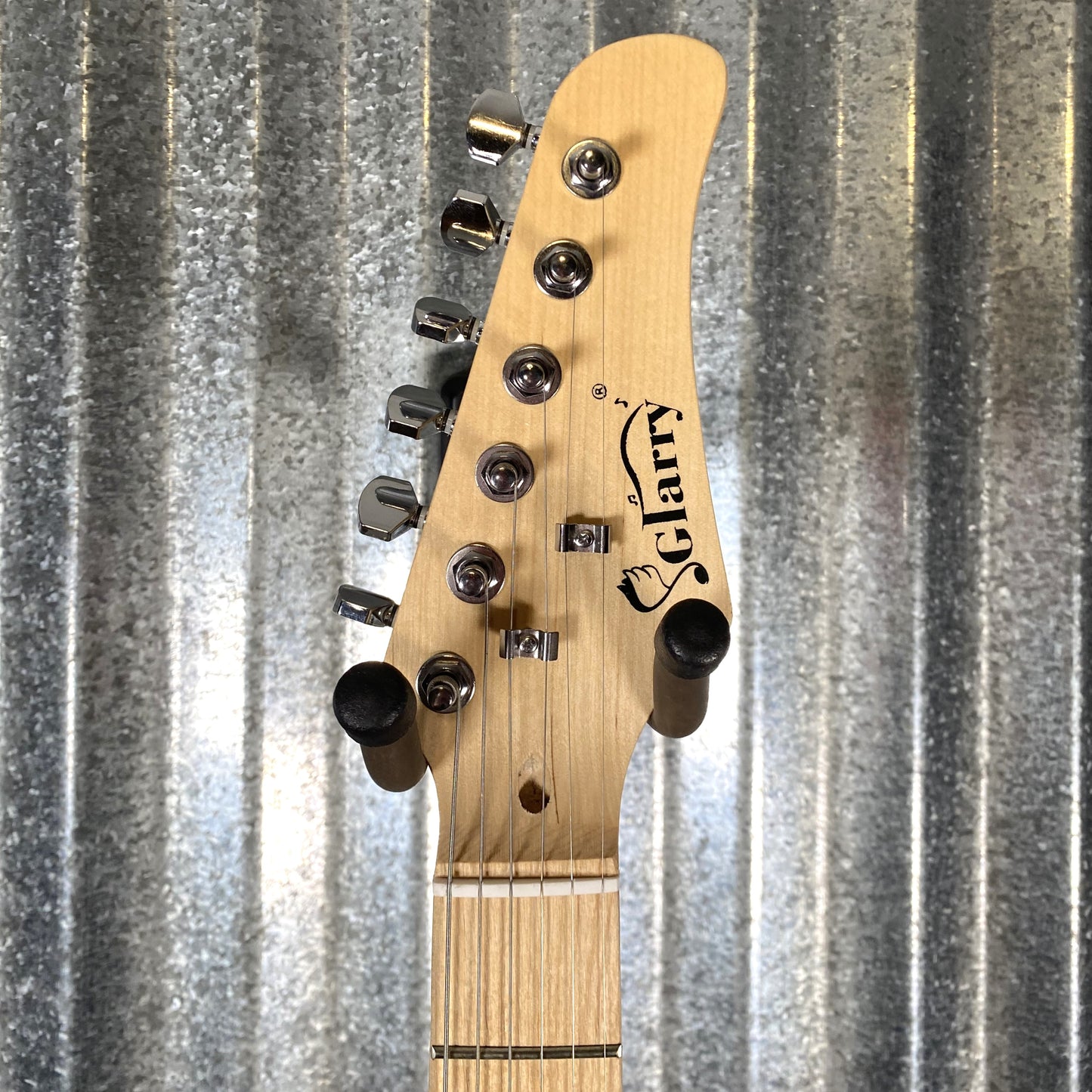Glarry GST Strat Style Black Guitar #0001 Used