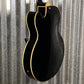 Hagstrom Tremar HJ-500 Hollow Body Guitar Gloss Black & Case #0450 Used