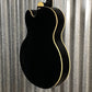 Hagstrom Tremar HJ-500 Hollow Body Guitar Gloss Black & Case #0450 Used