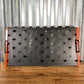 Temple Audio Design Duo 24 Red Guitar Bass Effect Pedalboard PowerCON & Bag Used