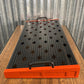 Temple Audio Design Duo 24 Red Guitar Bass Effect Pedalboard PowerCON & Bag Used