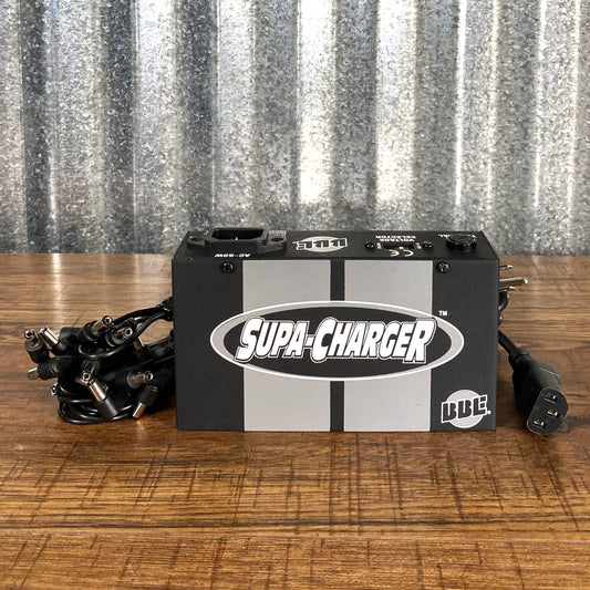 BBE Supa Charger Isolated High Performance Universal Effect Pedal Power Supply & Cables Used