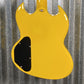 Westcreek Guitars Racer SG Offset Style Bumble-B Yellow #0094 Used
