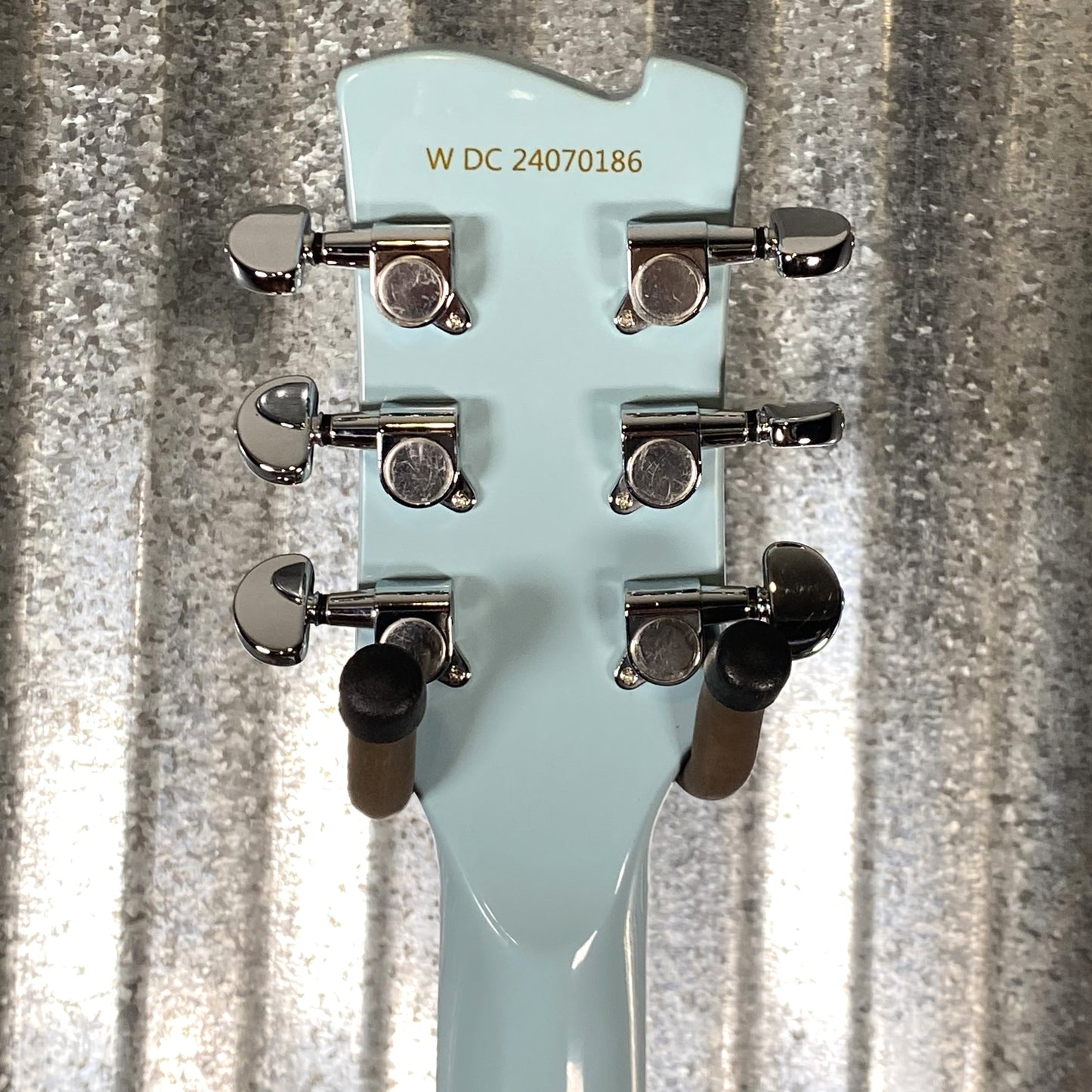 Westcreek Guitars DC LP Jr Style Double Cutaway Pastel Blue #0186 Used