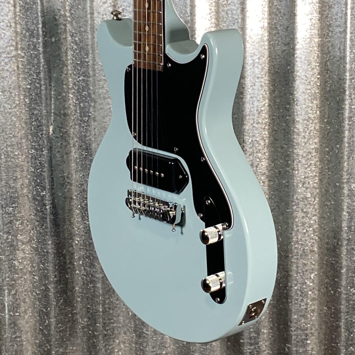 Westcreek Guitars DC LP Jr Style Double Cutaway Pastel Blue #0186 Used